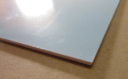 PVC Hartschaumplatte 3mm Zuschnitt weiß 300 x 168 mm - Excel Kunststoff Platte