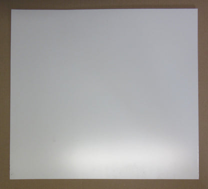 PVC Hartschaumplatte 2mm Zuschnitt weiß 610 x 554mm KömaPrint® Kunststoffplatte