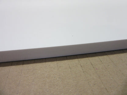 PVC Hartschaumplatte 8mm Zuschnitt weiß 670 x 292 mm - Excel Kunststoff Platte