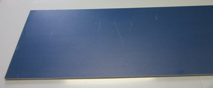 PVC Hartschaumplatte 6mm Zuschnitt Dunkelblau lackiert 1010 x 250mm Kunststoffplatte