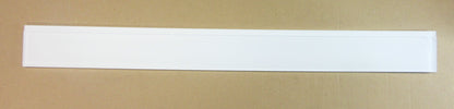 Acryl XT Blende 8mm 698 x 70mm Kunststoff-Licht-Blende Silber, Panel, Leiste, Acrylglas