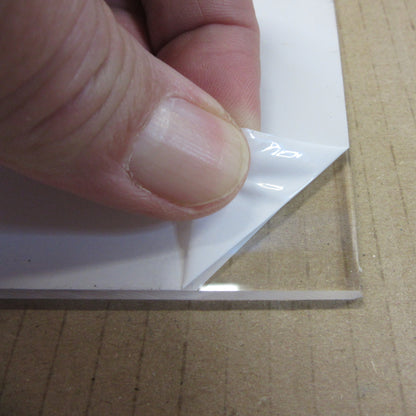 Acryl GS-Platte 4,5mm Zuschnitt 1002 x 94mm Kunststoffglas, Transparent, Acrylglas