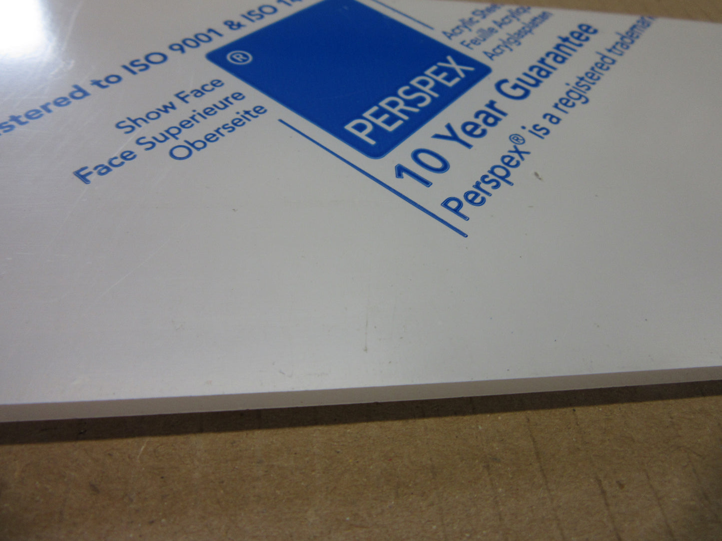 Acryl GS-Platte 4,5mm Zuschnitt 1002 x 94mm Kunststoffglas, Transparent, Acrylglas