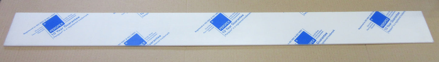 Acryl GS-Platte 4,5mm Zuschnitt 1030 x 94mm Kunststoffglas, Transparent, Acrylglas