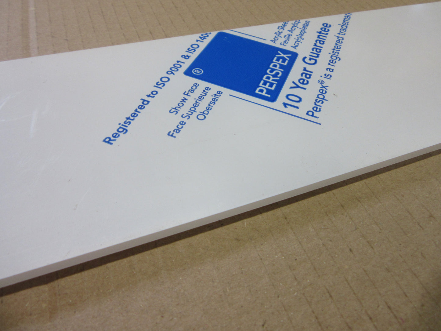 Acryl GS-Platte 4,5mm Zuschnitt 1030 x 94mm Kunststoffglas, Transparent, Acrylglas