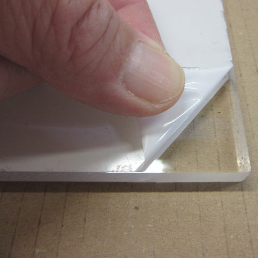 Acryl GS-Platte 8mm Zuschnitt 974 x 120mm Kunststoffglas, Transparent Acrylglas