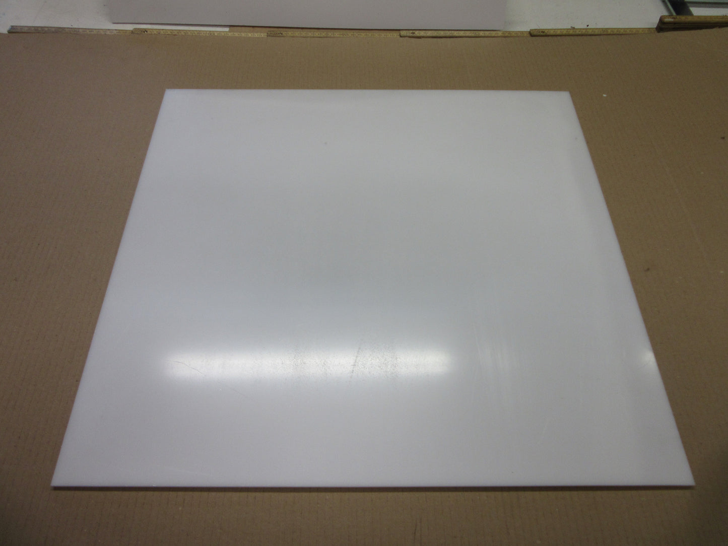 Acryl XT-Platte 5mm Zuschnitt 539 x 500mm Opal weiß Kunststoffglas Acrylglas