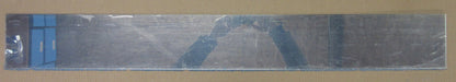 Verspiegeltes Acrylglas 3mm Zuschnitt 1050 x 129mm Kunststoffglas Acrylglas