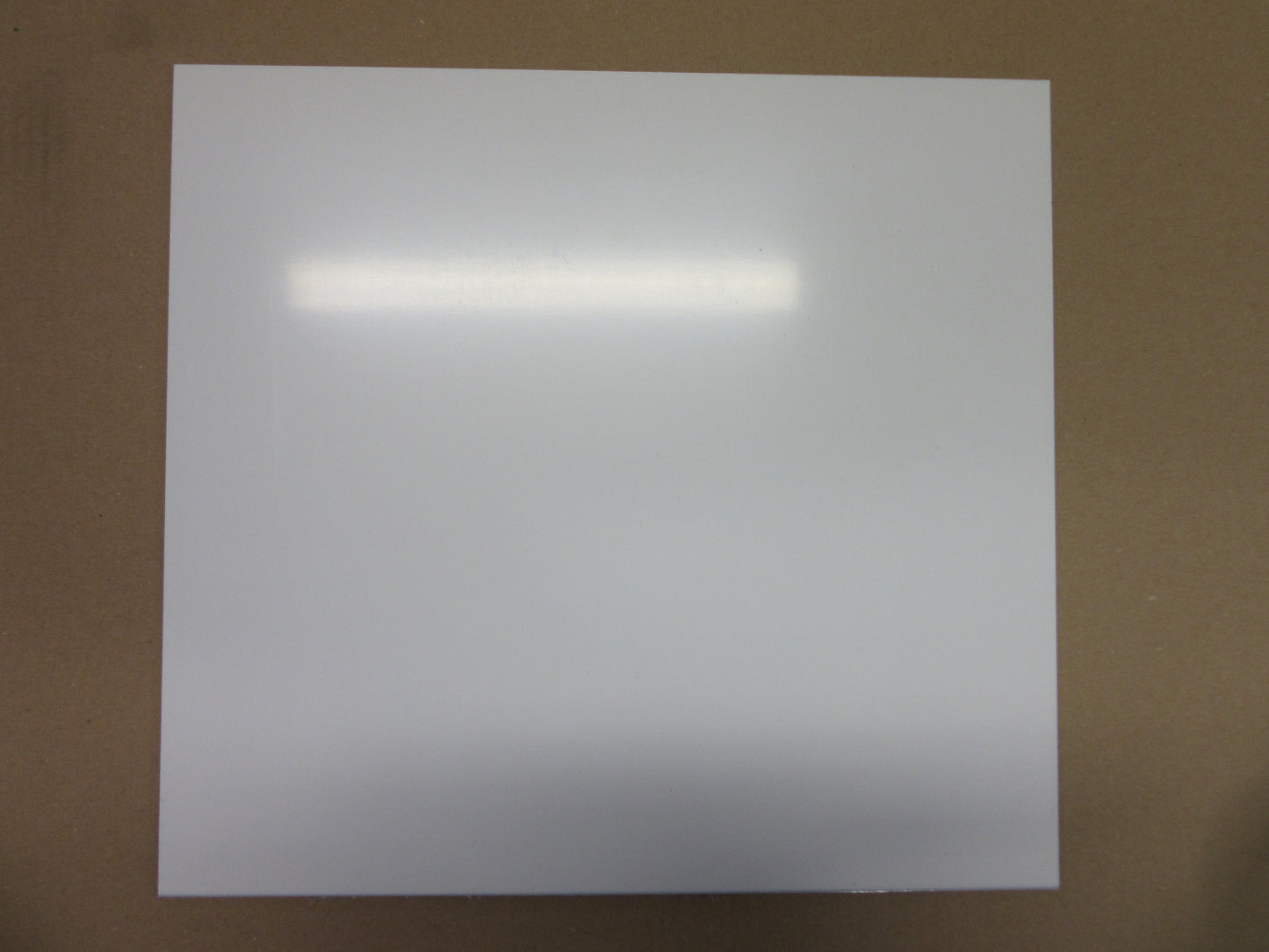 Alu-Verbundplatte 2 mm weiß Zuschnitt 397 x 367mm, Deckschicht 0,25 mm DIBOND®