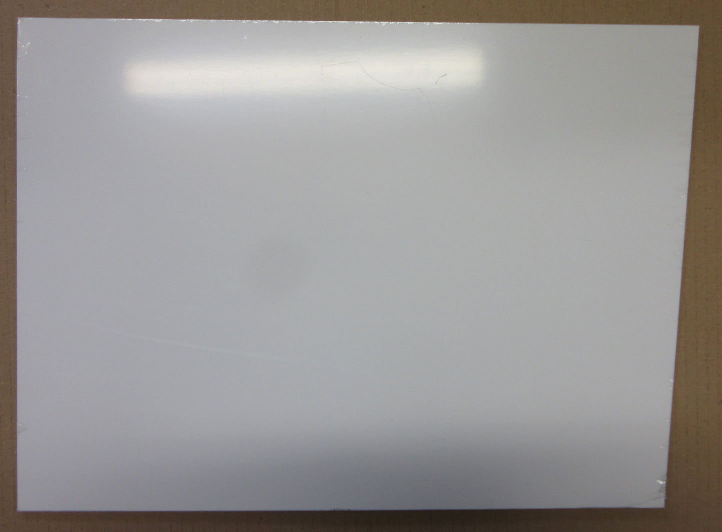 Alu-Verbundplatte 2 mm weiß Zuschnitt 400/383 x 288mm, Deckschicht 0,25 mm DIBOND®