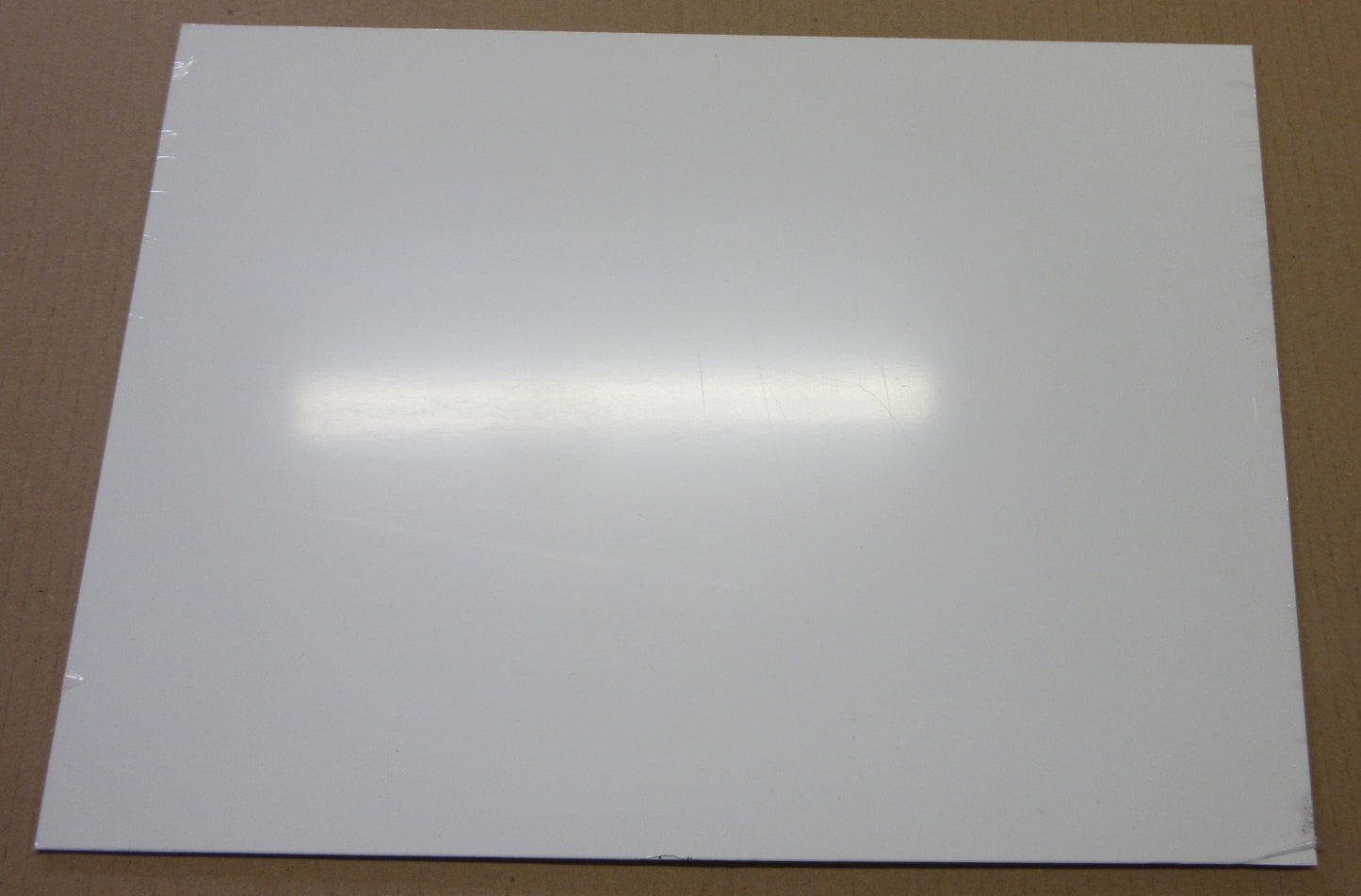 Alu-Verbundplatte 2 mm weiß Zuschnitt 400/383 x 288mm, Deckschicht 0,25 mm DIBOND®