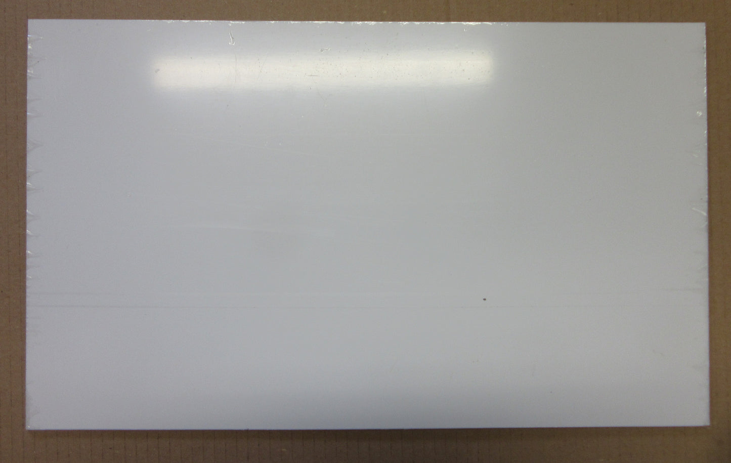 Alu-Verbundplatte 2mm weiß Zuschnitt 400 x 238mm, Deckschicht 0,25 mm DIBOND®