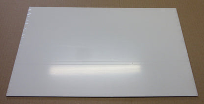 Alu-Verbundplatte 2mm weiß Zuschnitt 400 x 238mm, Deckschicht 0,25 mm DIBOND®