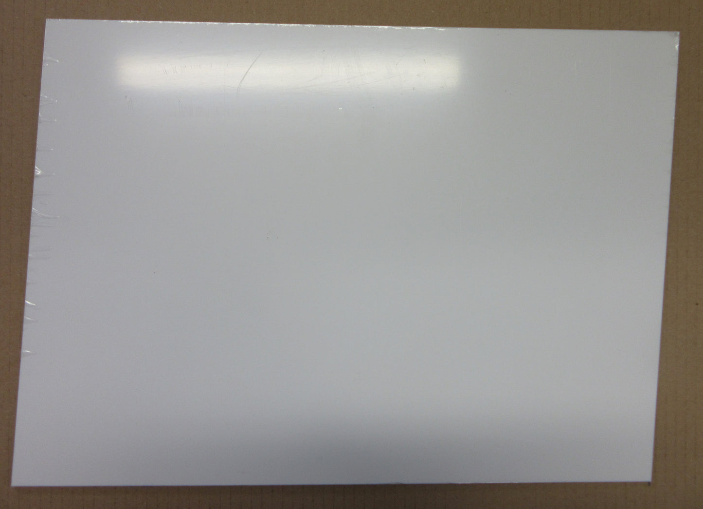 Alu-Verbundplatte 2mm weiß Zuschnitt 402/400 x 257mm, Deckschicht 0,25 mm DIBOND®