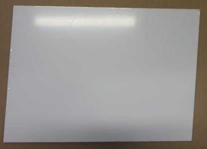 Alu-Verbundplatte 2mm weiß Zuschnitt 402/400 x 257mm, Deckschicht 0,25 mm DIBOND®