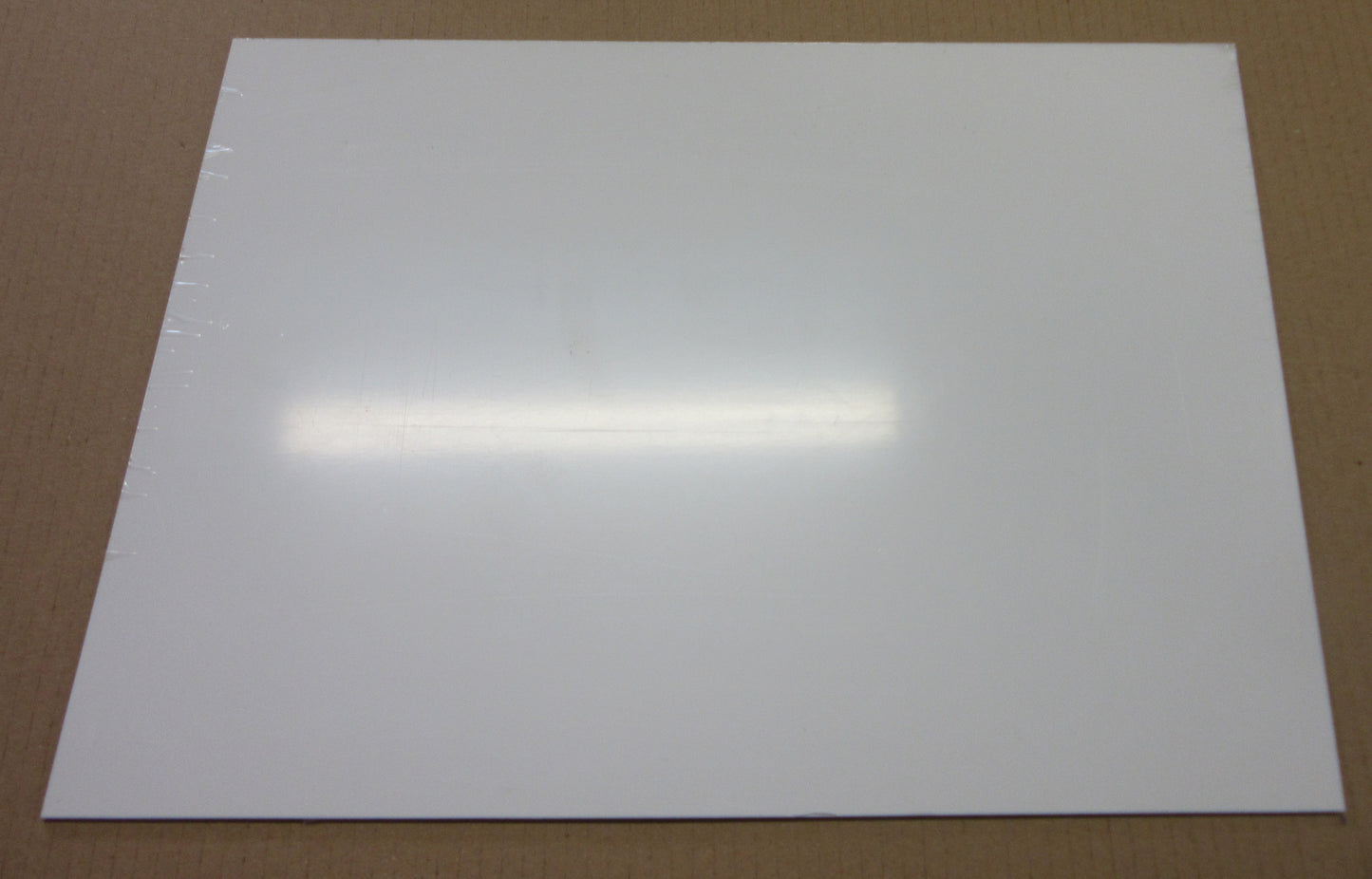 Alu-Verbundplatte 2mm weiß Zuschnitt 402/400 x 257mm, Deckschicht 0,25 mm DIBOND®