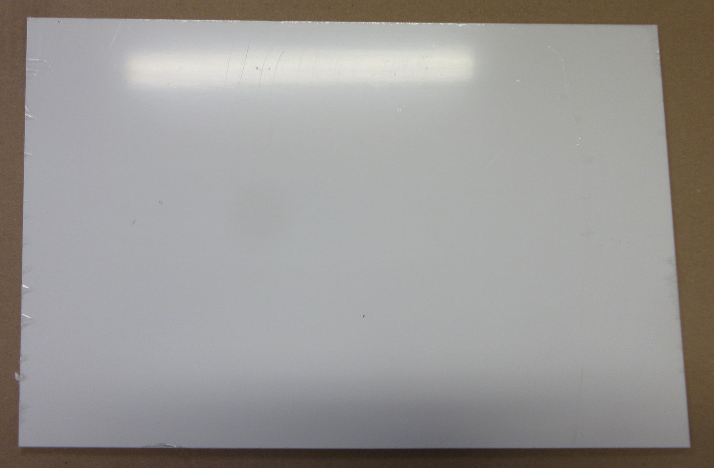 Alu-Verbundplatte 2 mm weiß Zuschnitt 404/384 x 258mm, Deckschicht 0,25 mm DIBOND®