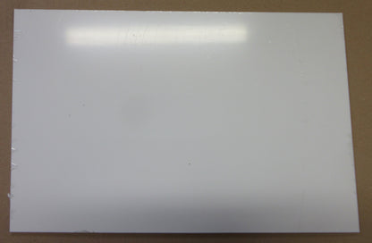 Alu-Verbundplatte 2 mm weiß Zuschnitt 404/384 x 258mm, Deckschicht 0,25 mm DIBOND®