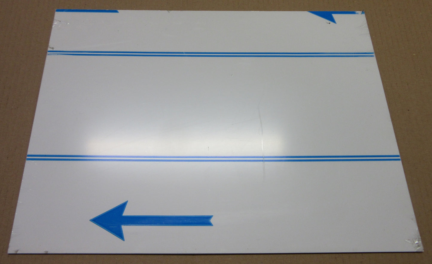 Alu-Verbundplatte 2 mm weiß Zuschnitt 404/388 x 288mm, Deckschicht 0,25 mm DIBOND®