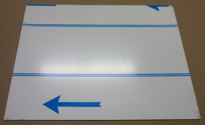 Alu-Verbundplatte 2 mm weiß Zuschnitt 404/388 x 288mm, Deckschicht 0,25 mm DIBOND®