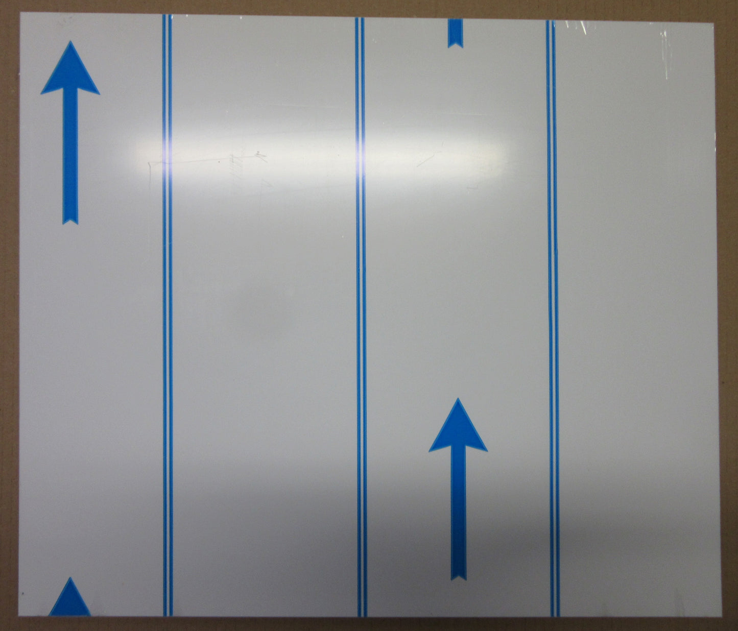Alu-Verbundplatte 2 mm weiß Zuschnitt 467 x 400mm, Deckschicht 0,25 mm DIBOND®