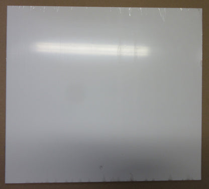 Alu-Verbundplatte 2 mm weiß Zuschnitt 467 x 420/412mm, Deckschicht 0,25 mm DIBOND®