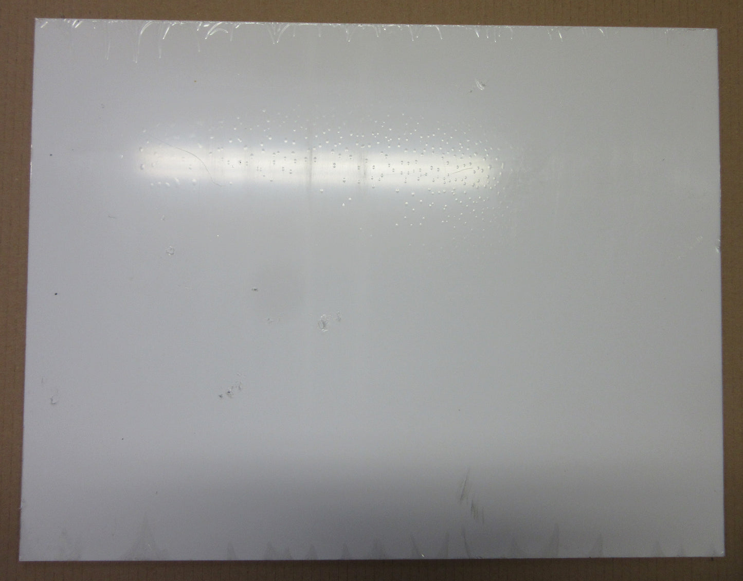 Alu-Verbundplatte 2 mm weiß Zuschnitt 507 x 392/388mm, Deckschicht 0,25 mm DIBOND®