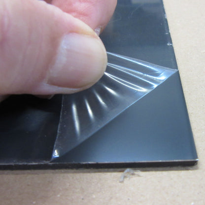 Alu-Verbundplatte 3 mm Dunkelgrau glänzend 522 x 277mm, Deckschicht 0,3 mm ALUPANEL®