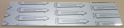 Alu-Verbundplatte 3 mm Zuschnitt 718 x 180mm, Deckschicht 0,3mm in Silber metallic