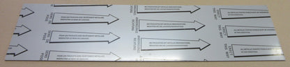 Alu-Verbundplatte 3 mm Zuschnitt 718 x 180mm, Deckschicht 0,3mm in Silber metallic