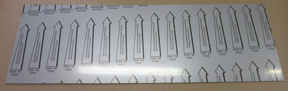 Alu-Verbundplatte 3 mm Zuschnitt 948 x 319mm, Deckschicht 0,3mm in Silber metallic