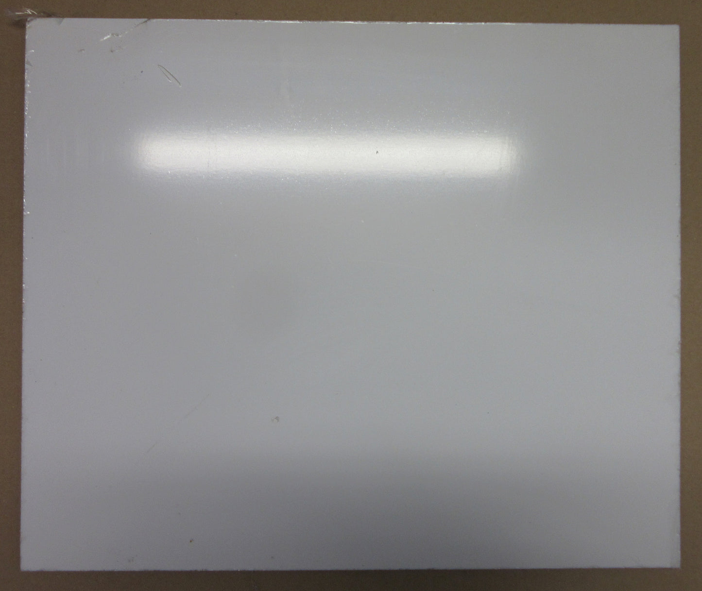 Alu-Verbundplatte 3mm weiß Zuschnitt 420 x 350mm, Deckschicht 0,3mm