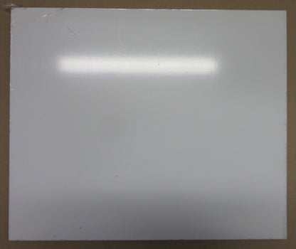 Alu-Verbundplatte 3mm weiß Zuschnitt 420 x 350mm, Deckschicht 0,3mm