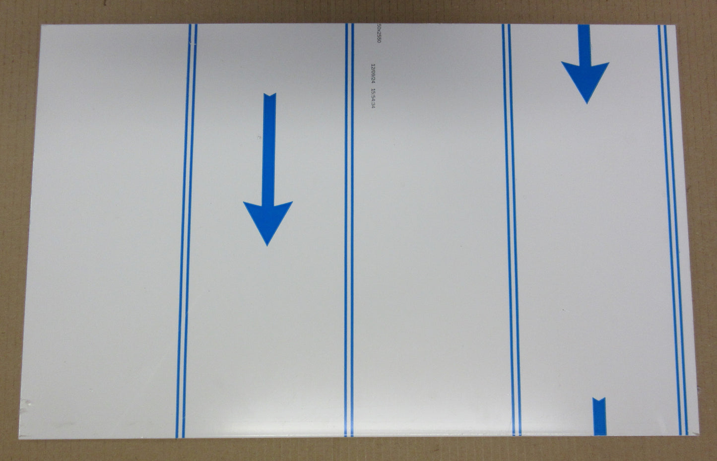 Alu-Verbundplatte 3 mm weiß Zuschnitt 521 x 330mm, Deckschicht 0,3mm DIBOND®