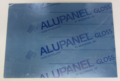 Alu-Verbundplatte 3 mm Dunkelgrau glänzend 537 x 378mm, Deckschicht 0,3 mm ALUPANEL®