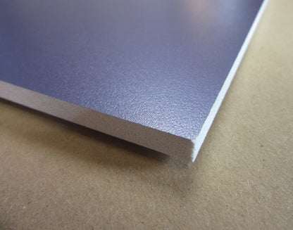 PVC Hartschaumplatte 6mm Zuschnitt Violet lackiert 683 x 144mm - Kunststoffplatte