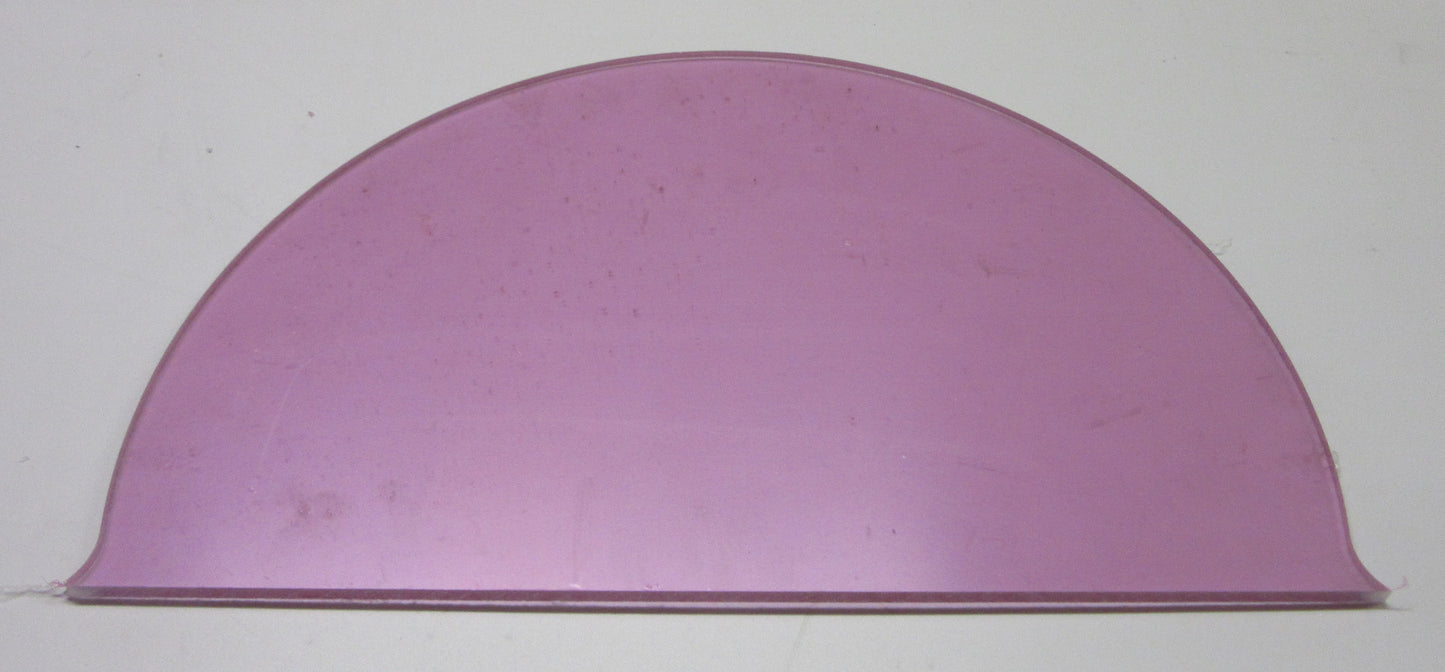 Kunststoffglas Platte 5mm Zuschnitt 395 x 198mm - UV beschichtet - klar