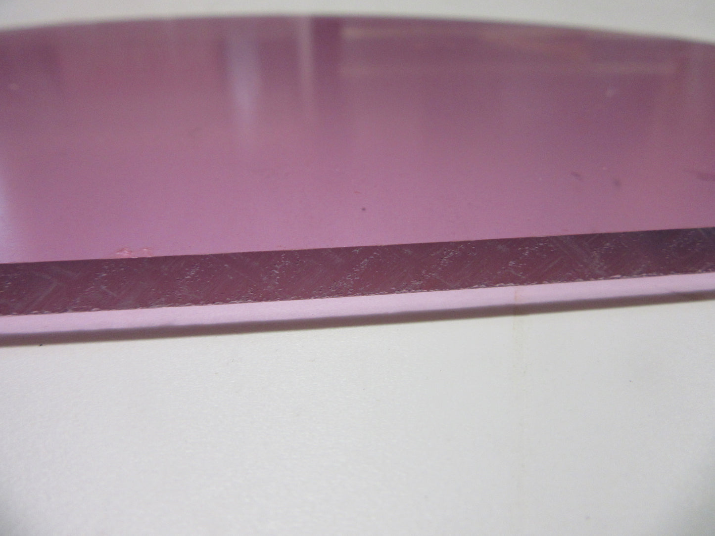 Kunststoffglas Platte 5mm Zuschnitt 395 x 198mm - UV beschichtet - klar