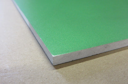 PVC Hartschaumplatte 6mm Zuschnitt grün lackiert 685 x 512mm - Simopor S Kunststoff Platte
