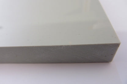 PP-H AlphaPlus® Platte 12mm Grau 142 x 142mm Vollmaterial Kunststoff
