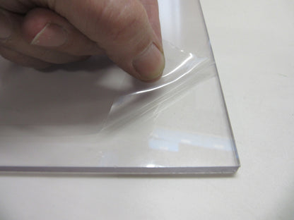 PC Platte 6 mm Zuschnitt 855 x 463mm Kunststoffglas transparent Polycarbonat