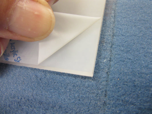 Acryl GS-Platte 4mm Zuschnitt 883 x 202mm Frost farblos Kunststoffglas Acrylglas