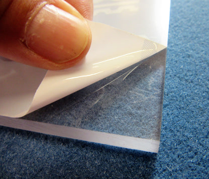 PC UV Platte 8mm Zuschnitt 275 x 185mm Polycarbonat Kunststoffglas transparent