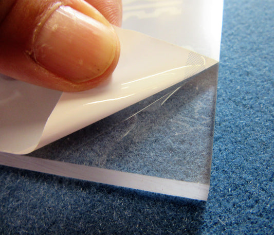 PC UV Platte 8mm Zuschnitt 275 x 185mm Polycarbonat Kunststoffglas transparent