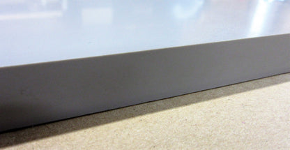 PVC-U CAW Platte 15mm Hellgrau Zuschnitt 1000 x 904mm Technischer Kunststoff