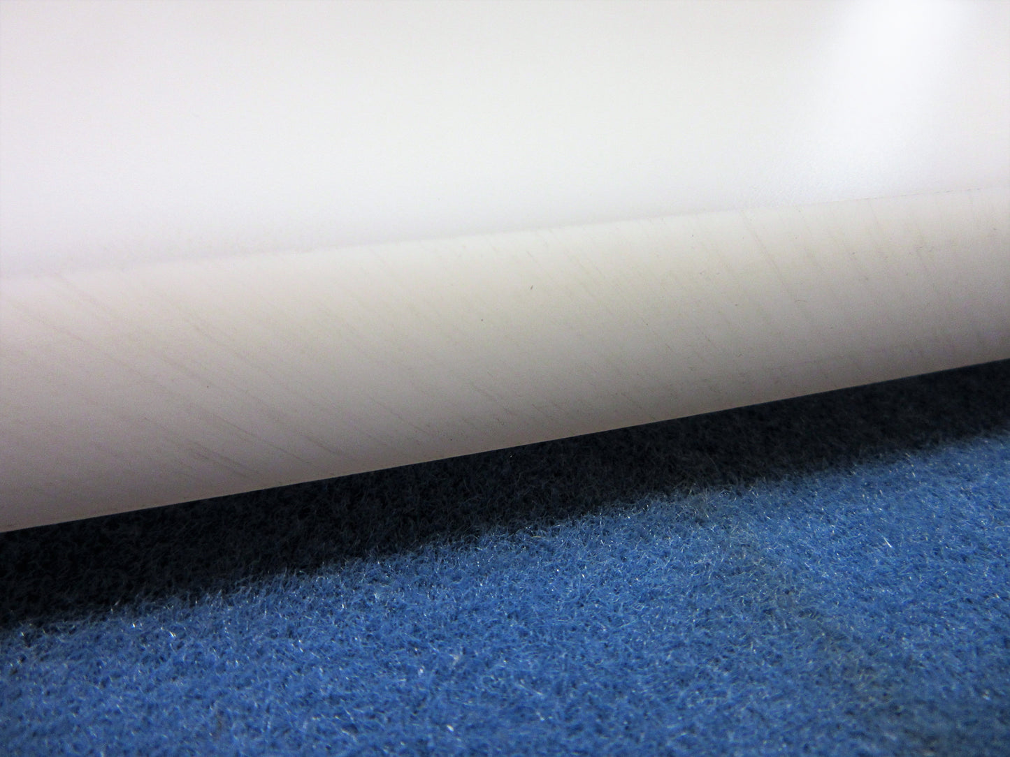 PE HD Platte 15mm 1003 x 490mm Natur Vollmaterial Technischer Kunststoff