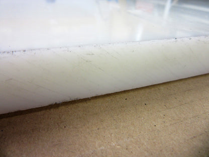 PE 100 Platte 20mm Natur 976 x 489mm Vollmaterial Technischer Kunststoff
