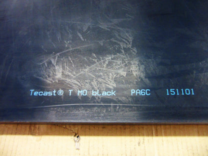 PA 6C Platte 40mm Schwarz 902 x 607mm Vollmaterial Technischer Kunststoff Polyamid
