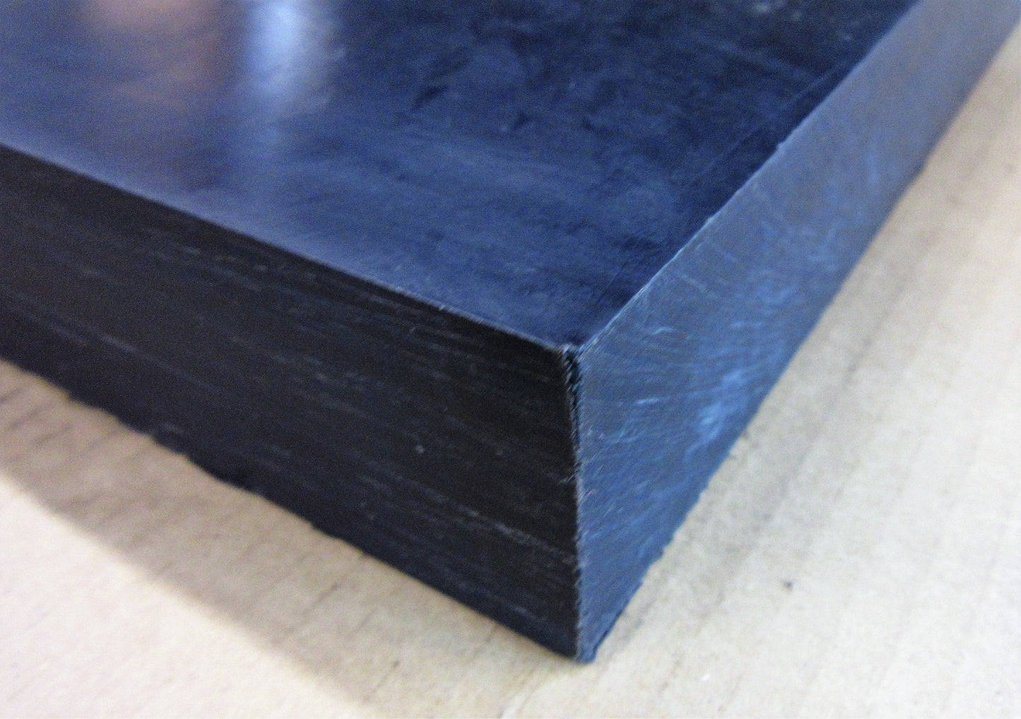 PA 6C Platte 40mm Schwarz 902 x 607mm Vollmaterial Technischer Kunststoff Polyamid