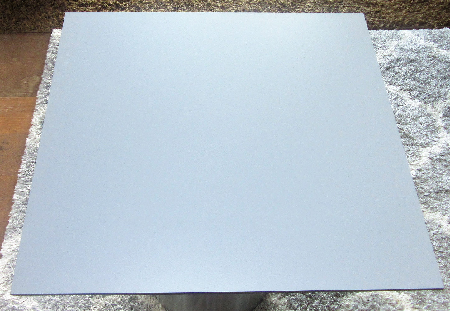 HPL Platte Tischplatte 8mm Mid Grey beidseitig 750 x 600mm TRESPA® Meteon®